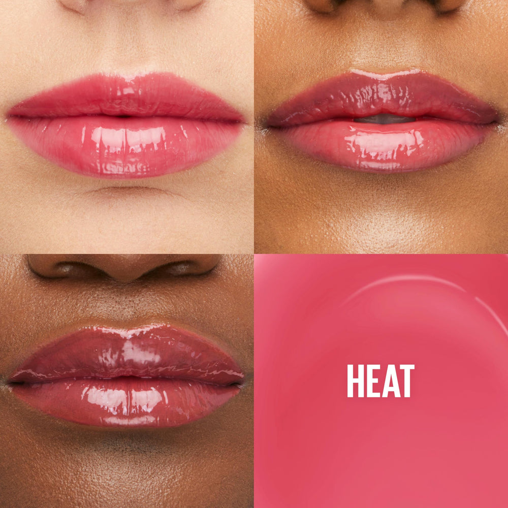 MAYBELLINE XL wand applicator delivering even coverage and quick shine