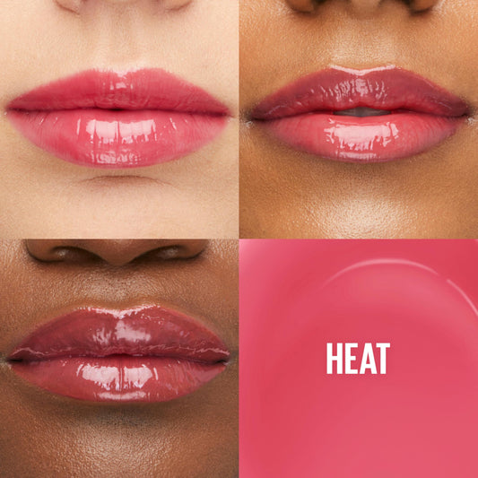 MAYBELLINE XL wand applicator delivering even coverage and quick shine