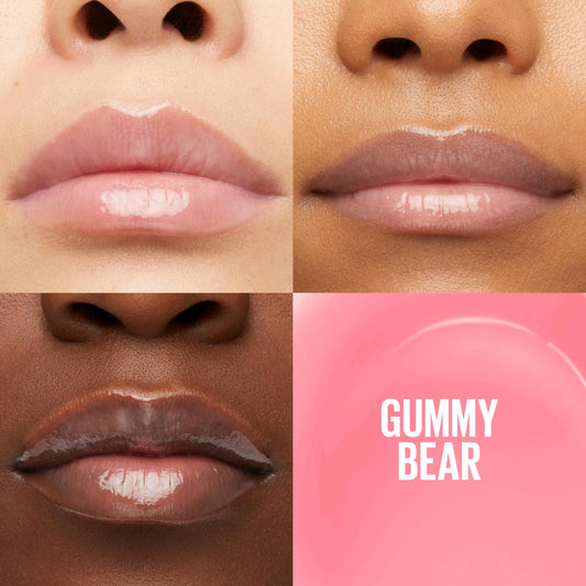 Maybelline Lifter Gloss XL wand applicator demonstrating easy one-swipe coverage benefit
