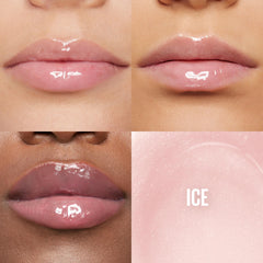 maybelline lifter gloss xl wand applicator close-up for even, one-swipe coverage