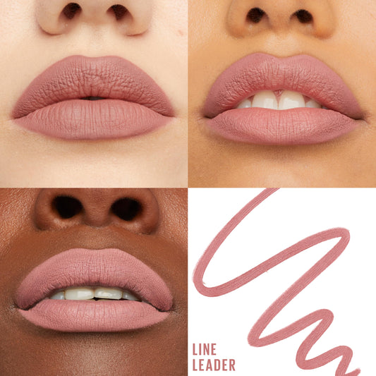 MAYBELLINE close-up of sharpenable Lifter Liner tip for precise lip definition benefit