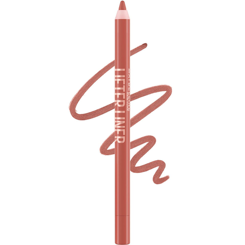 Maybelline Lifter Liner front packaging shows product and shade, enhances selection confidence