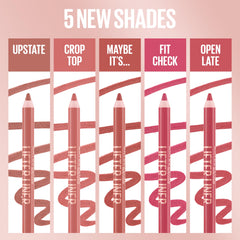 Maybelline lifter liner on model natural look illustrating subtle lift and contour