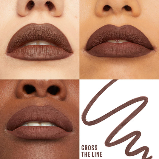 MAYBELLINE sharpenable tip close-up highlighting precise application benefit