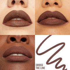 MAYBELLINE sharpenable tip close-up highlighting precise application benefit