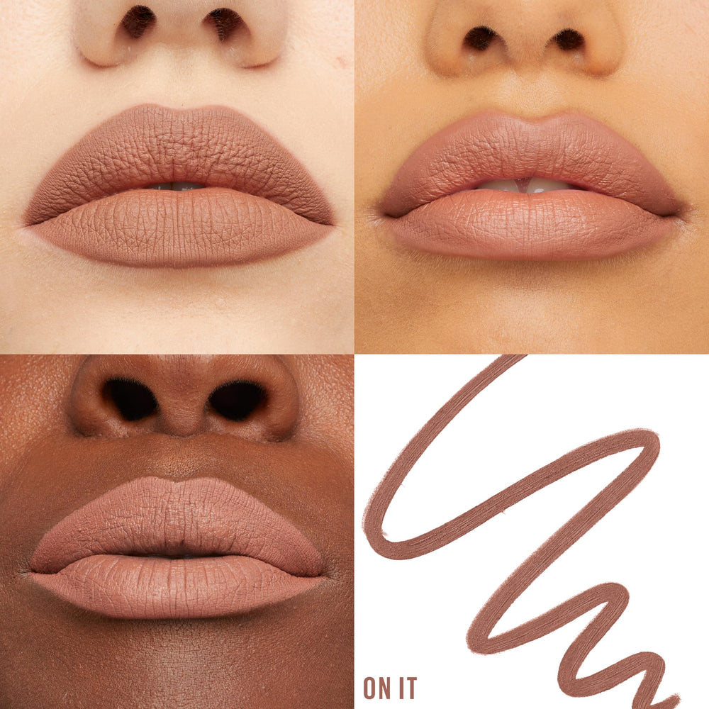 MAYBELLINE Lifter Liner sharpenable tip close-up highlighting precision for clean lip lines