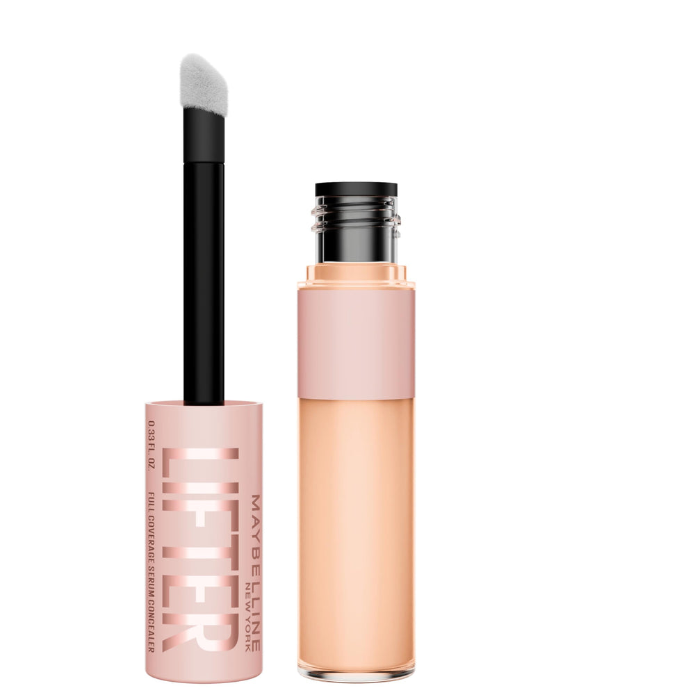 Maybelline packaging front view shows product and benefit of brightening