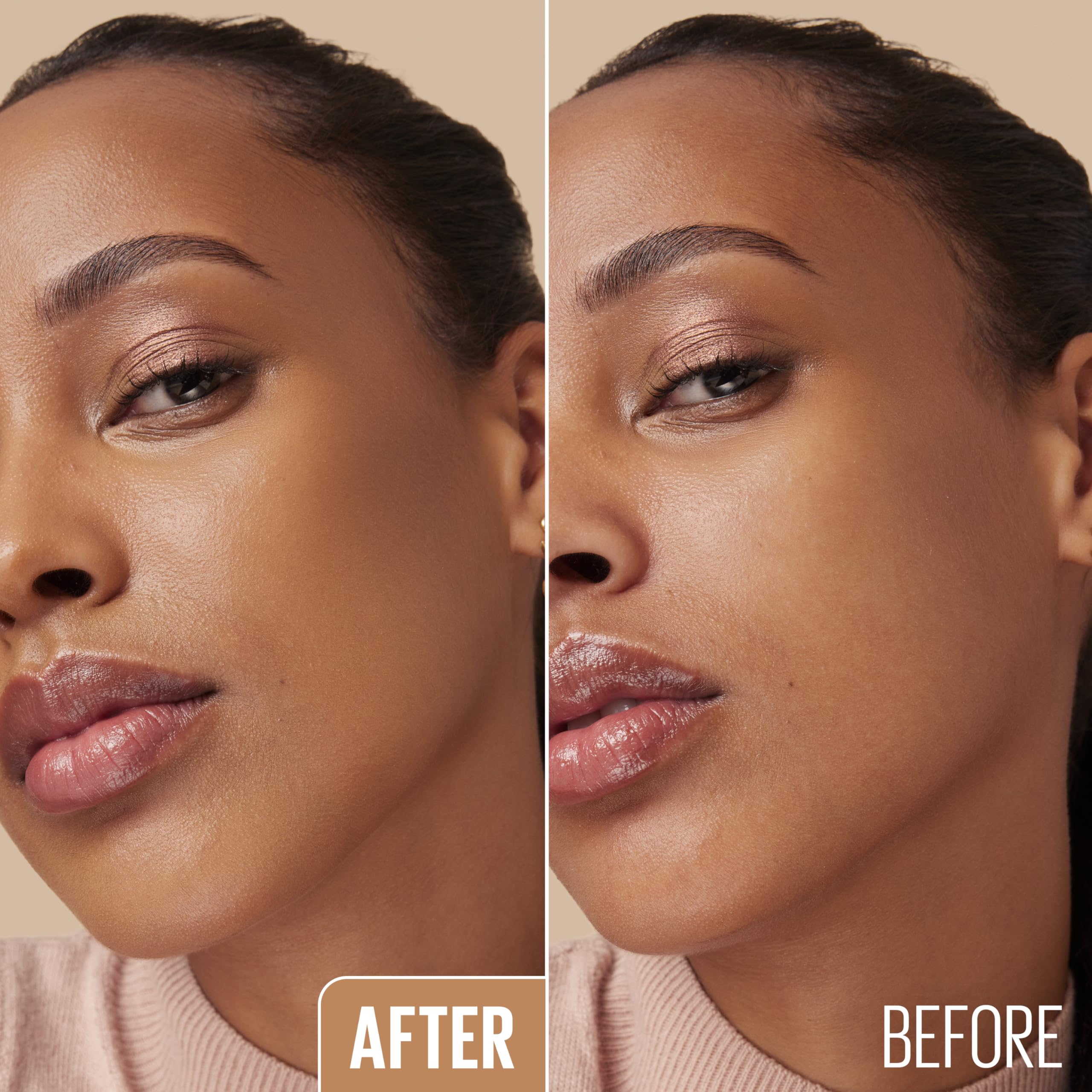 MAYBELLINE Lifter Stix creamy texture close-up showing smooth glide for easy blending