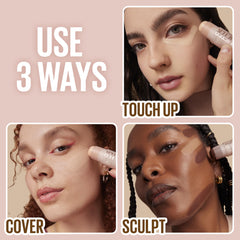 Maybelline Lifter Stix two shades side by side for contouring and highlighting choices