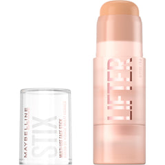 Maybelline Lifter Stix front packaging showing product and shade, easy selection benefit