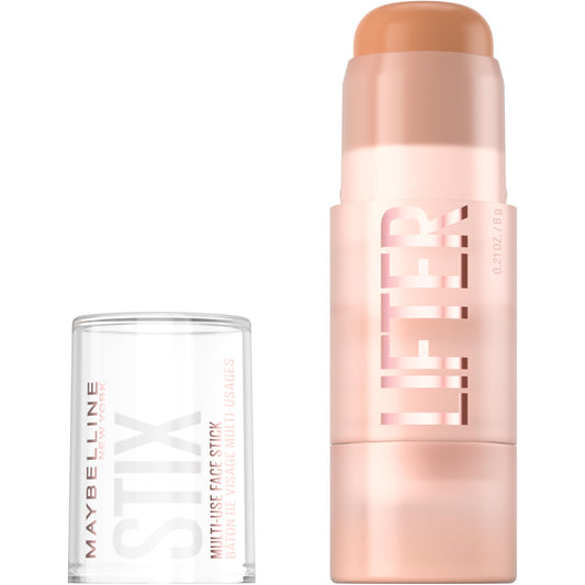 Maybelline Lifter Stix front packaging showing product and shade label for quick selection