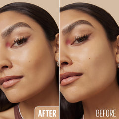 Maybelline Lifter Stix creamy stick texture close-up illustrating smooth glide benefit