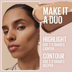 Maybelline Lifter Stix inside a travel bag showing compact design for on-the-go touchups