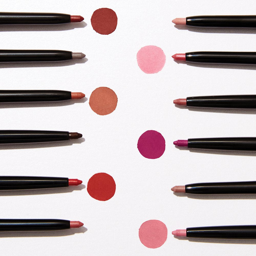 MAYBELLINE lip liner on model lifestyle shot showing defined lips and polished look benefit