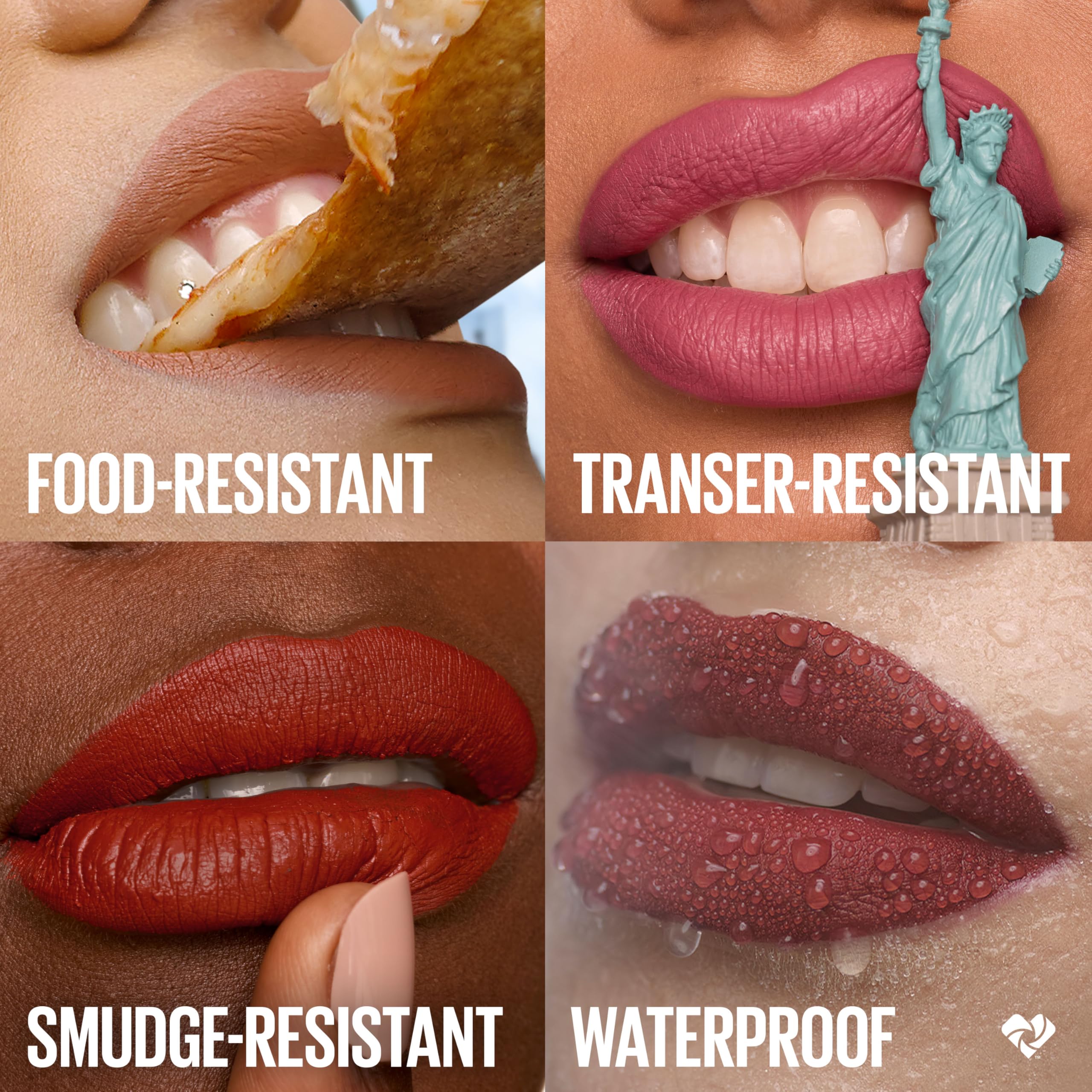 MAYBELLINE lipstick in lifestyle scene demonstrating day-to-night wear and style versatility