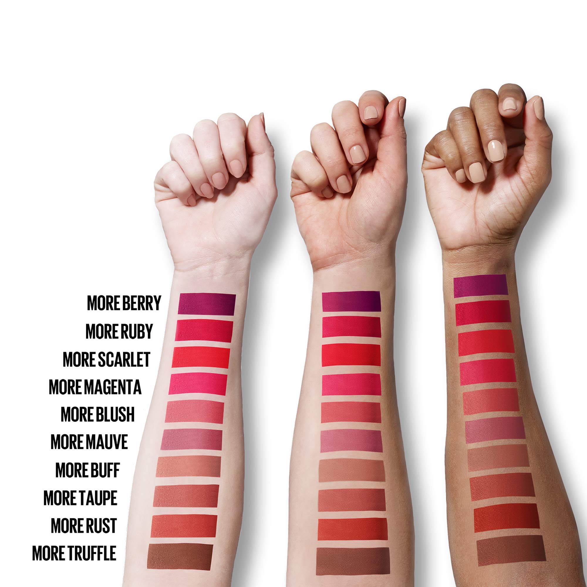 Maybelline lipstick staged with makeup essentials shows versatile everyday pairing