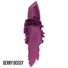 MAYBELLINE lipstick bullet close-up showing creamy texture and rich pigment