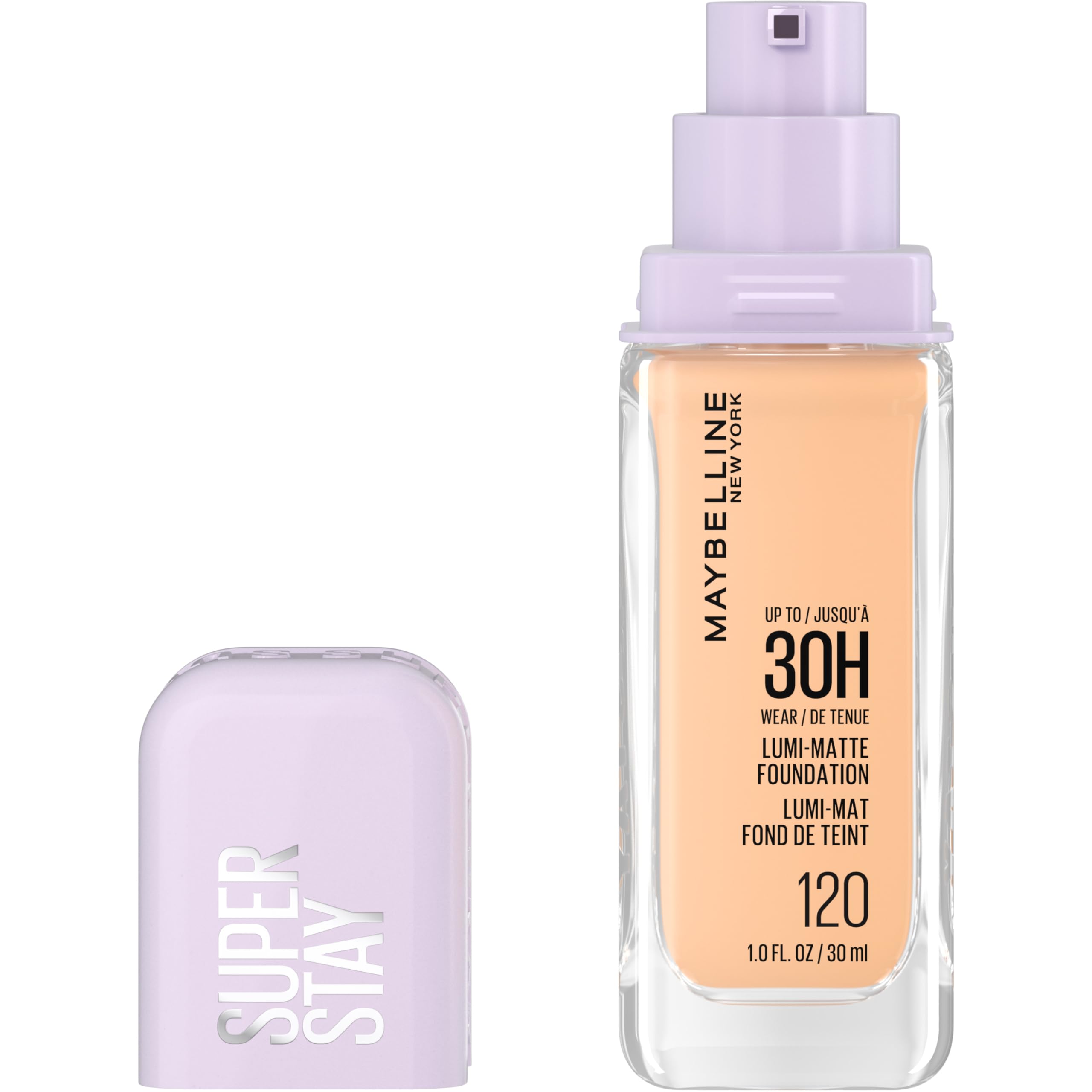 MAYBELLINE front packaging showing product and branding for clear identification