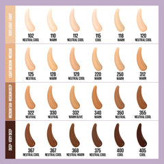 Maybelline lifestyle image of model wearing foundation all day, shows longwear performance