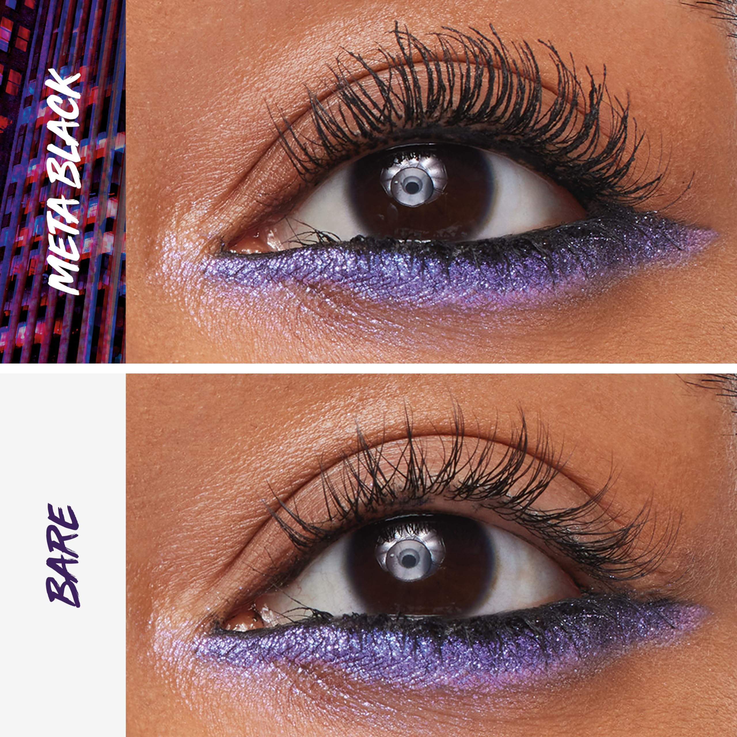 Maybelline helix brush close-up demonstrating precise lash separation