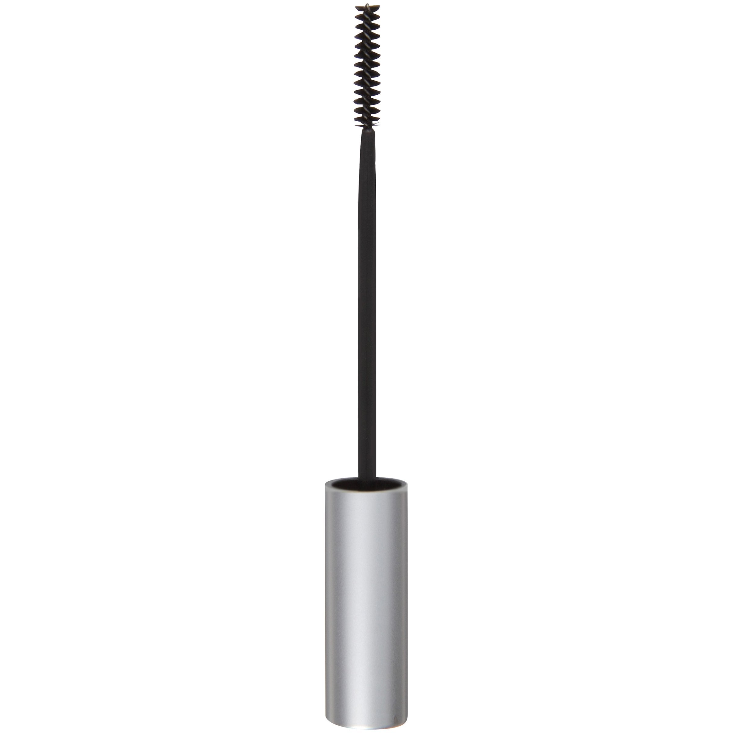MAYBELLINE mascara applied on lashes demonstrating defined length and waterproof hold
