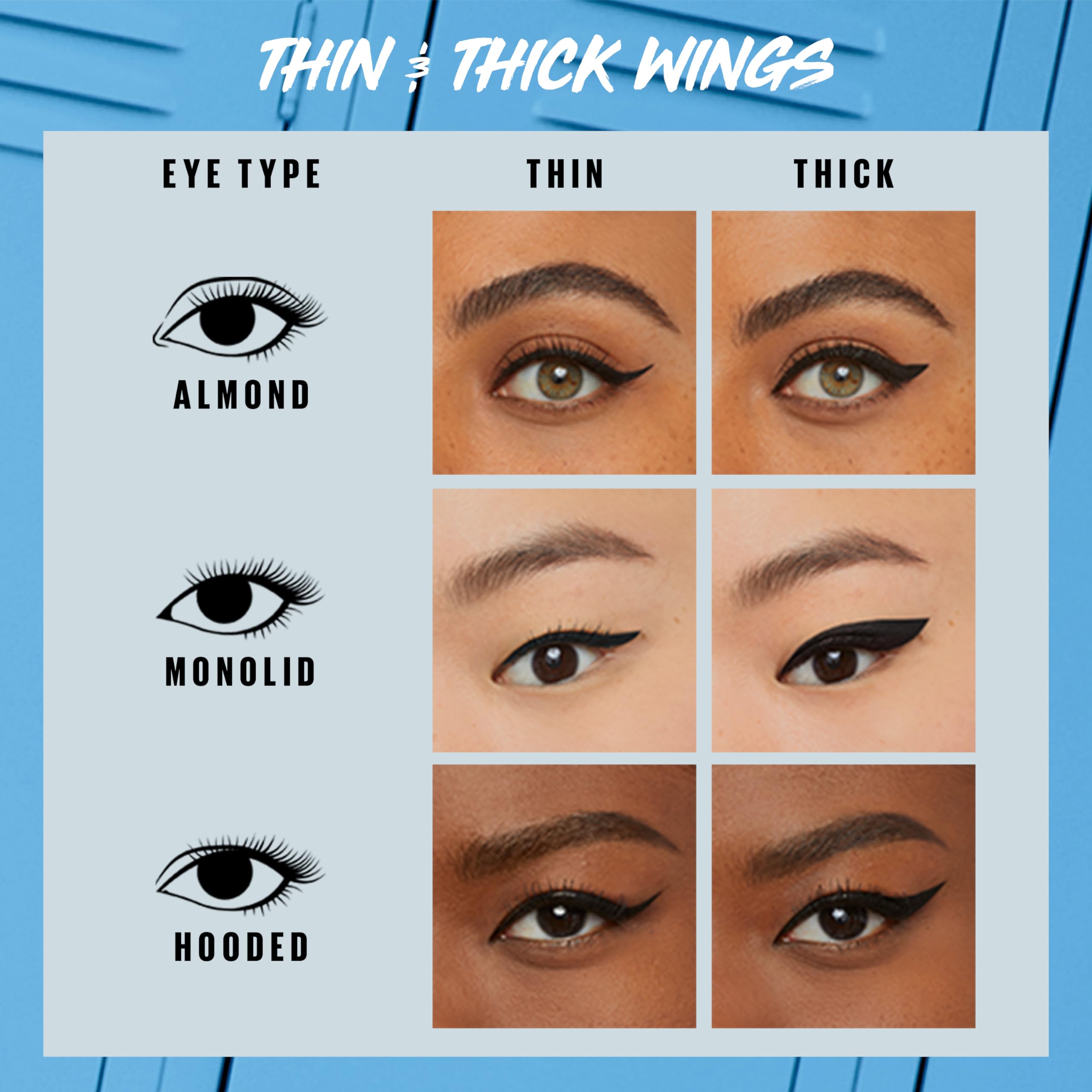 Maybelline back label and ingredients view for product information