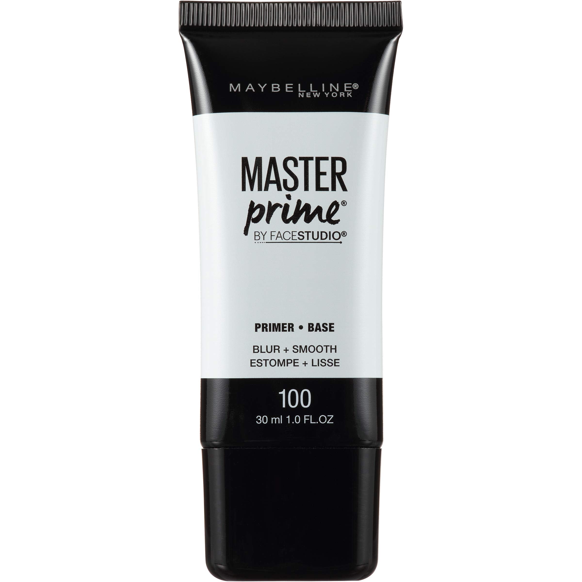 MAYBELLINE front packaging showing primer tube for easy identification and shelf appeal