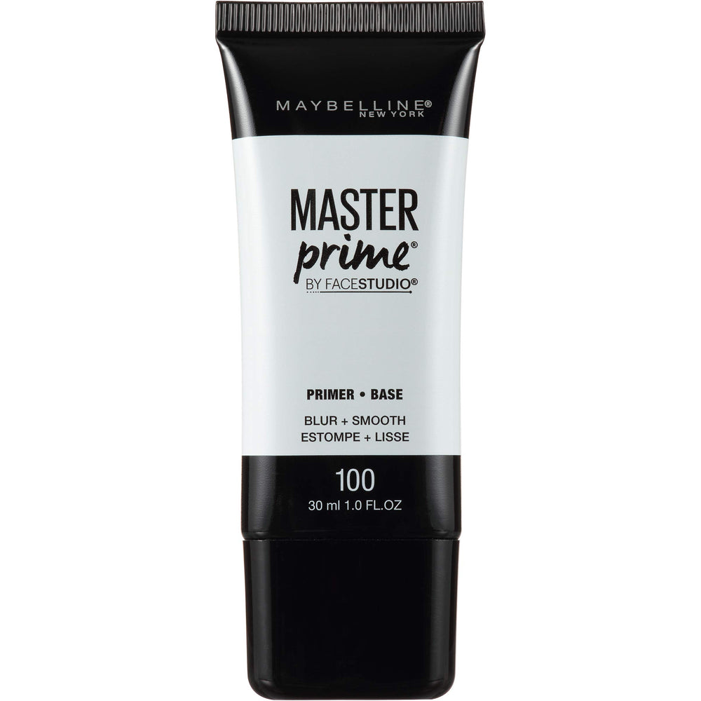 MAYBELLINE front packaging showing primer tube for easy identification and shelf appeal