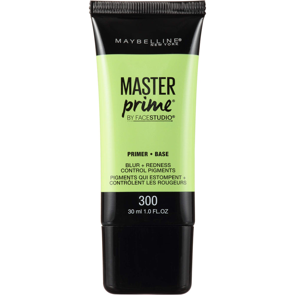 Maybelline Master Prime front packaging showing product tube and branding for quick identification and ease