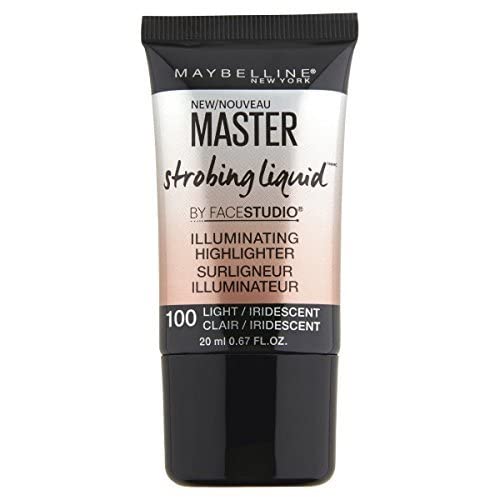 Maybelline mixed into foundation showing all-over luminous finish benefit