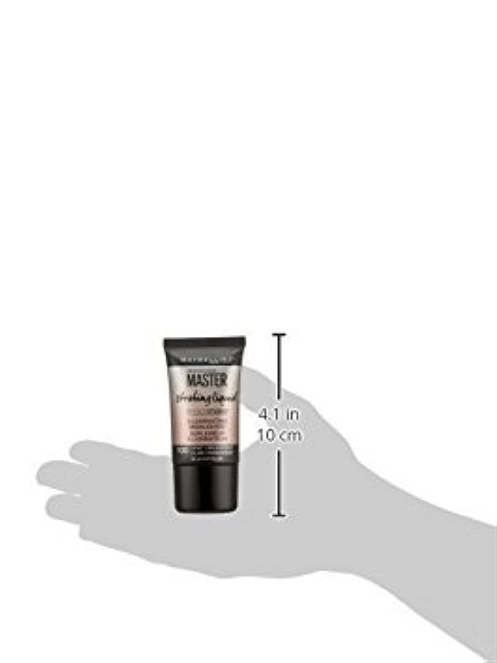 Maybelline swirled on skin demonstrating pearlescent radiance and natural glow