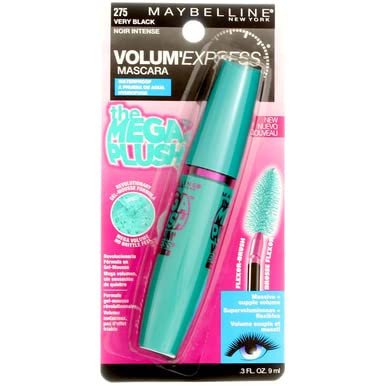 Water droplets on wand demonstrating Maybelline waterproof performance benefit