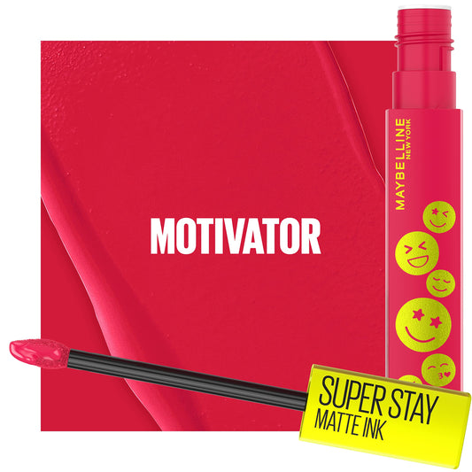 Maybelline arrow applicator closeup for precise, defined lip lines