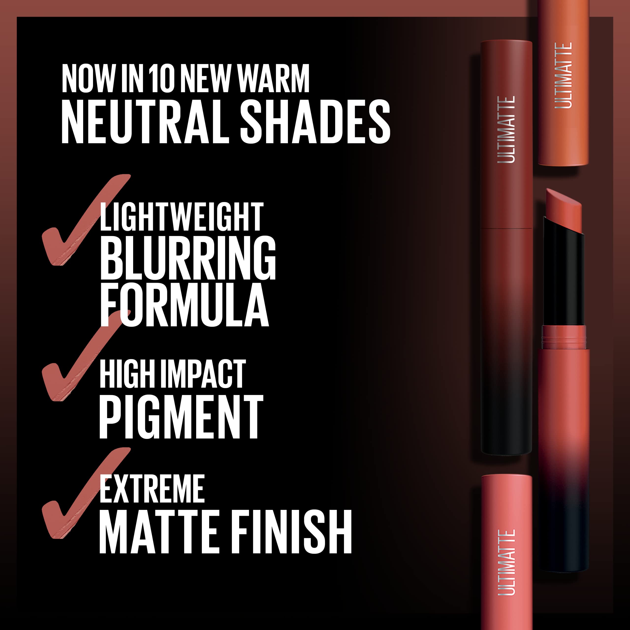 Maybelline more caramel swatch on skin showing rich pigment and smooth texture