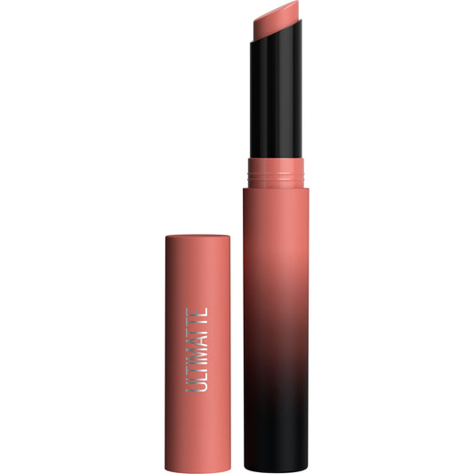 Maybelline More Stone front packaging showing slim bullet and shade for easy selection