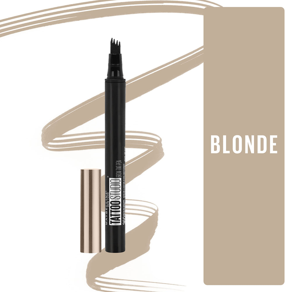 MAYBELLINE close-up of the multi-prong tip delivering precise hair-like strokes