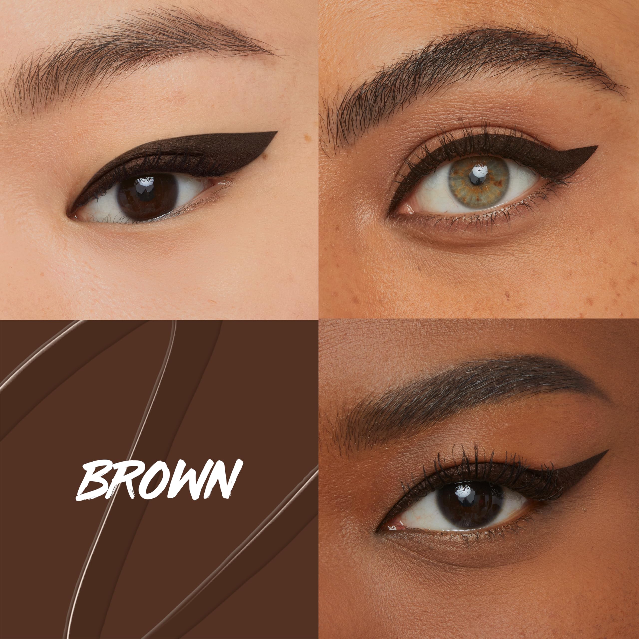 Maybelline ergonomic no-slip grip detail to improve steady handling