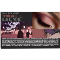 Maybelline packaging detail highlighting compact sturdy case for travel