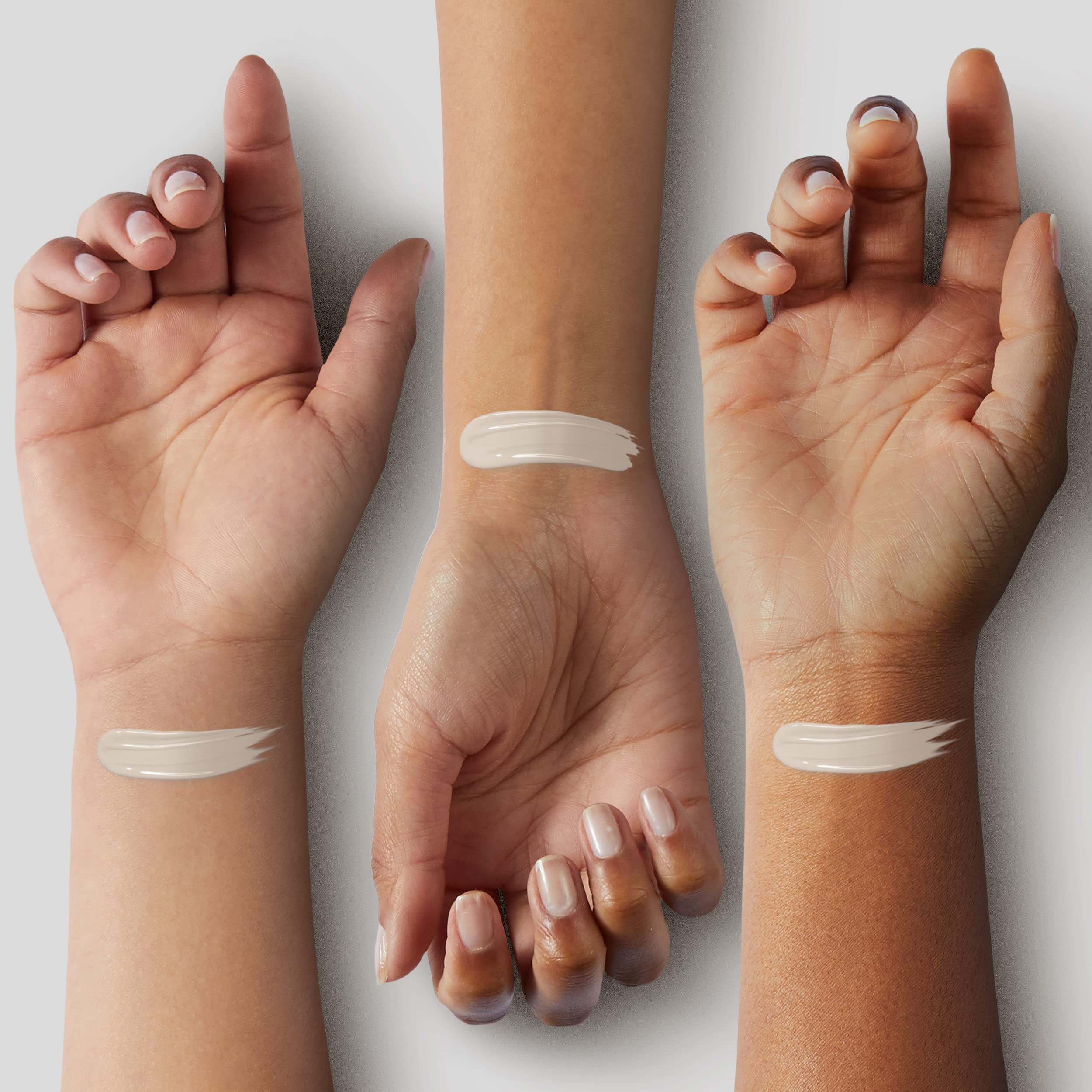 MAYBELLINE paddle applicator close-up showing precise placement advantage
