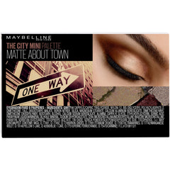Maybelline palette styled with other makeup items illustrating daily makeup routine use