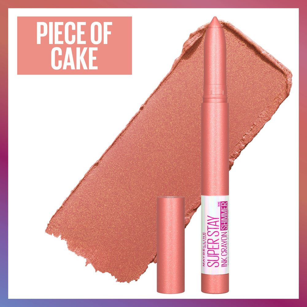 Maybelline Piece of Cake tip closeup highlighting precise crayon point and control
