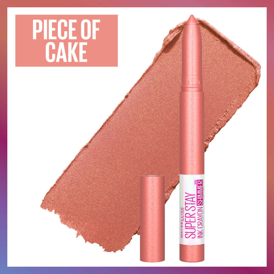 Maybelline Piece of Cake tip closeup highlighting precise crayon point and control