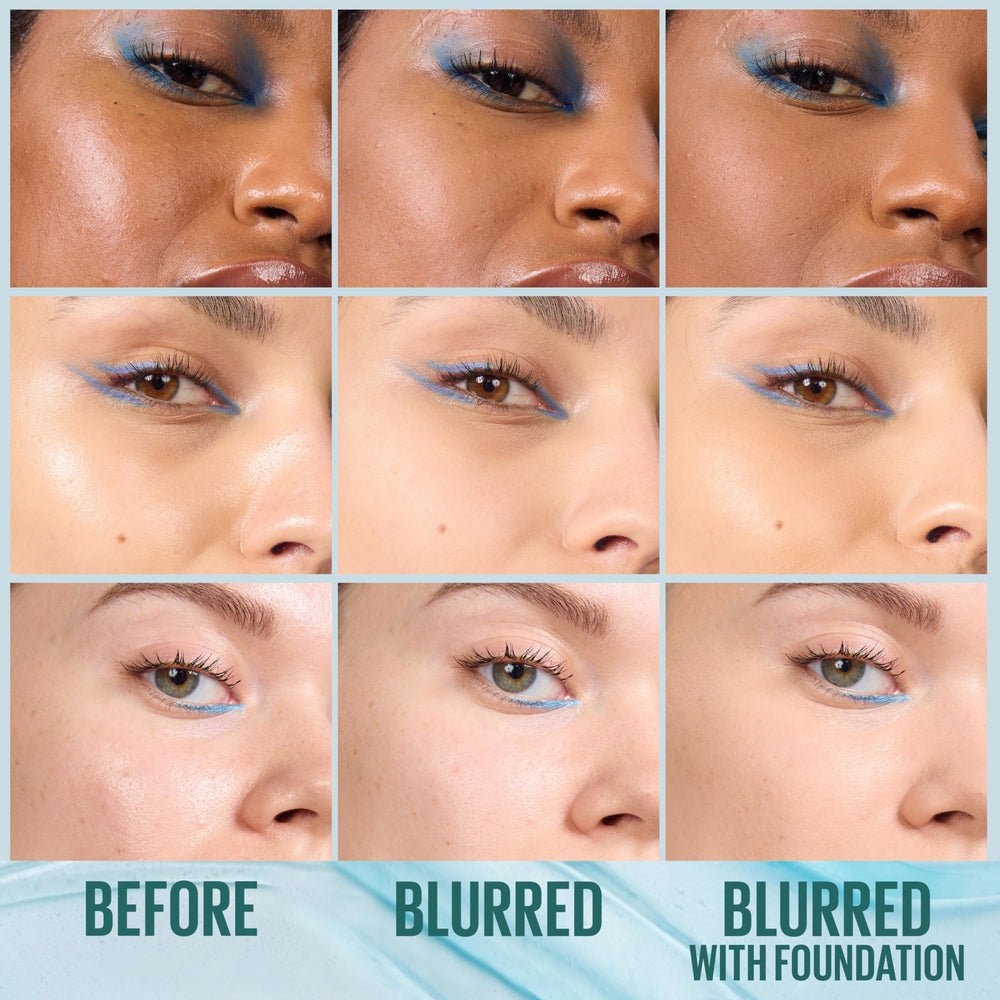 Maybelline jelly primer texture close-up showing water-jelly feel and smooth application benefit