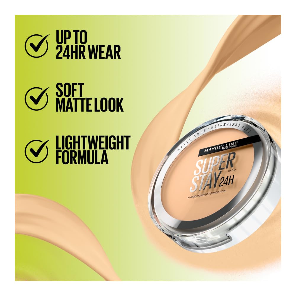 MAYBELLINE compact inside a handbag showing travel-ready durability