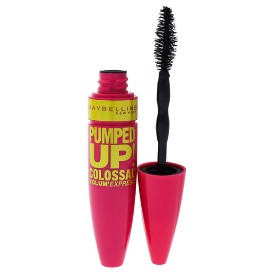 Maybelline front packaging showing product name and glam black shade benefit dramatic volume
