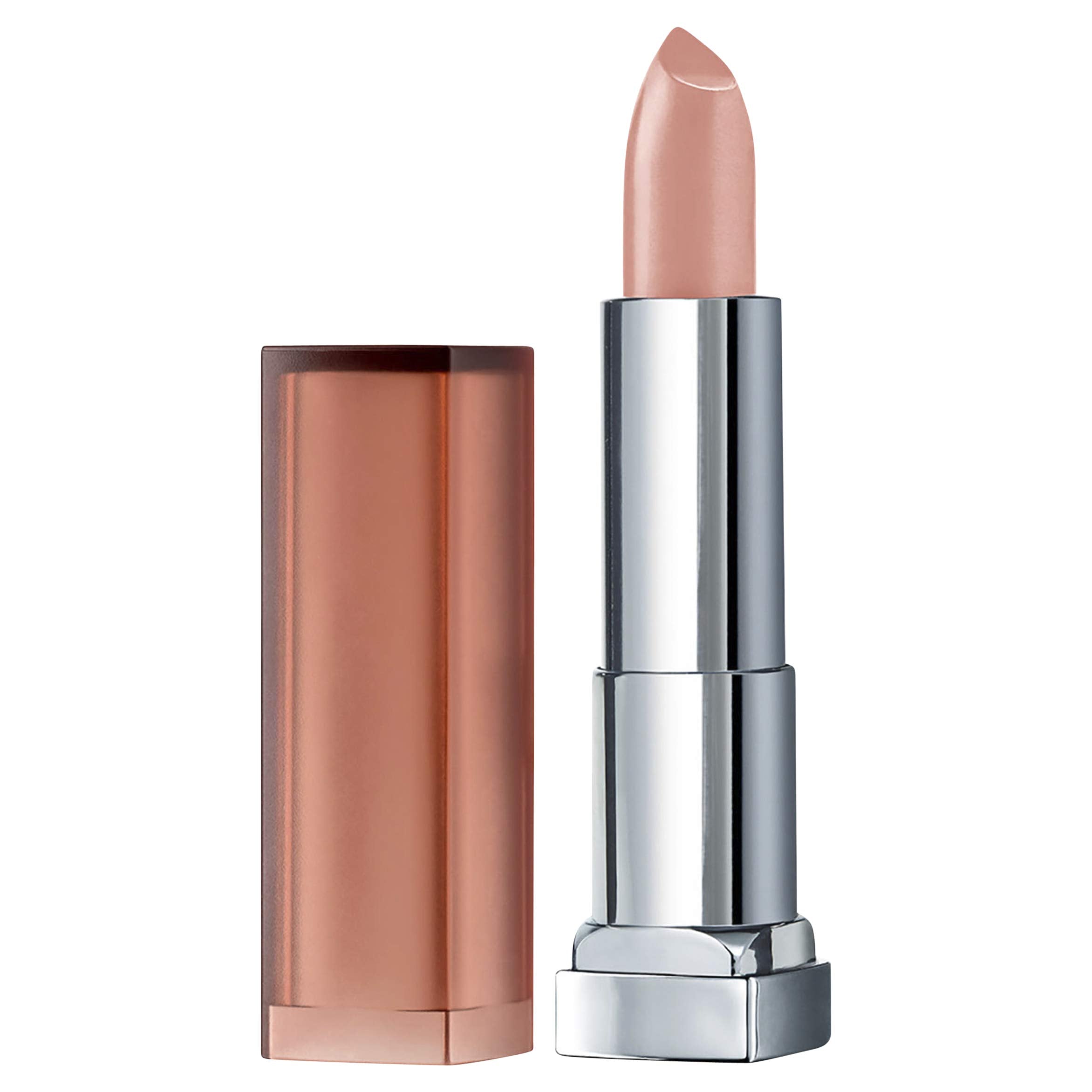 MAYBELLINE front packaging showing Purely Nude, clear shade preview and brand