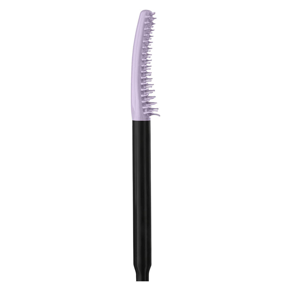 Maybelline swatched mascara texture on skin showing smooth buildable volume benefit