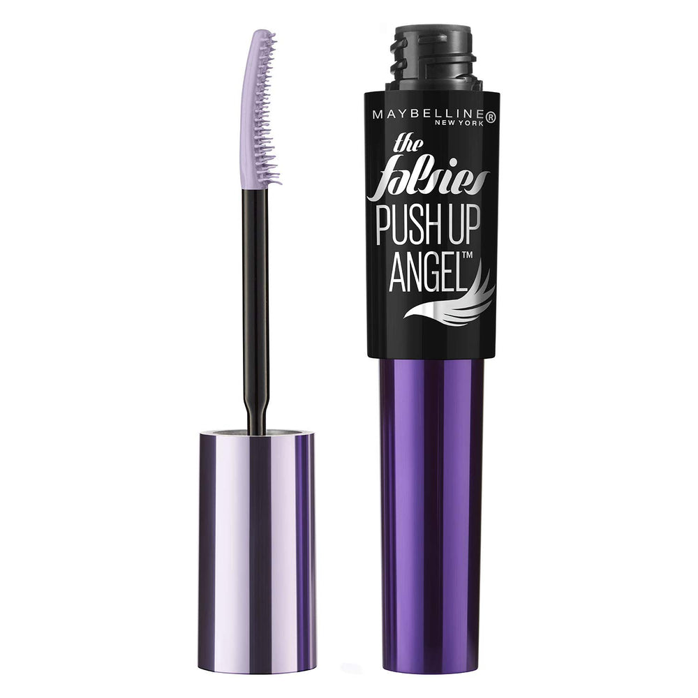 Maybelline close-up of spoon-shaped wand highlighting lift and precise application benefit