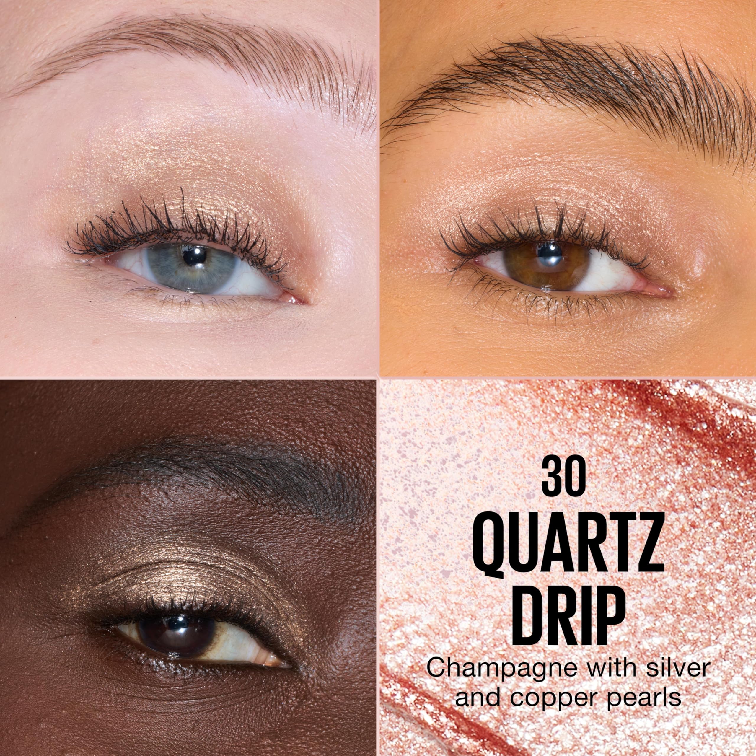 MAYBELLINE applicator close-up showing tapered flocked tip for precise, controlled application