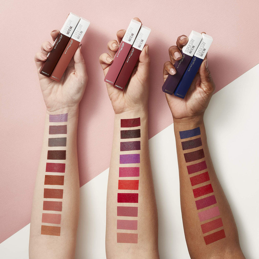 MAYBELLINE remover demo dissolving matte color for easy end-of-day removal